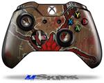 Decal Skin Wrap fits Microsoft XBOX One Wireless Controller Weaving Spiders