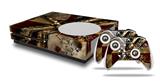 WraptorSkinz Decal Skin Wrap Set works with 2016 and newer XBOX One S Console and 2 Controllers Conception