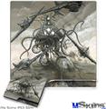 Decal Skin compatible with Sony PS3 Slim Mankind Has No Time