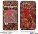 iPod Touch 4G Decal Style Vinyl Skin - Red Right Hand