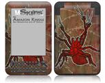 Weaving Spiders - Decal Style Skin fits Amazon Kindle 3 Keyboard (with 6 inch display)
