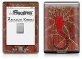 Red Right Hand - Decal Style Skin (fits 4th Gen Kindle with 6inch display and no keyboard)