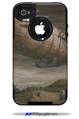 Desert Shadows - Decal Style Vinyl Skin fits Otterbox Commuter iPhone4/4s Case (CASE SOLD SEPARATELY)