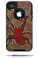 Weaving Spiders - Decal Style Vinyl Skin fits Otterbox Commuter iPhone4/4s Case (CASE SOLD SEPARATELY)