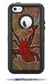 Weaving Spiders - Decal Style Vinyl Skin fits Otterbox Defender iPhone 5C Case (CASE SOLD SEPARATELY)
