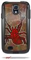 Weaving Spiders - Decal Style Vinyl Skin fits Otterbox Commuter Case for Samsung Galaxy S4 (CASE SOLD SEPARATELY)