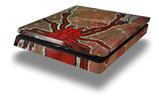 Vinyl Decal Skin Wrap compatible with Sony PlayStation 4 Slim Console Weaving Spiders (PS4 NOT INCLUDED)