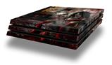 Vinyl Decal Skin Wrap compatible with Sony PlayStation 4 Pro Console Exterminating Angel (PS4 NOT INCLUDED)