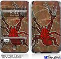 iPod Touch 2G & 3G Skin - Weaving Spiders