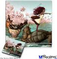 Decal Skin compatible with Sony PS3 Slim Mach Turtle