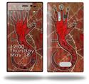 Red Right Hand - Decal Style Skin (fits Nokia Lumia 928)