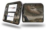 Desert Shadows - Decal Style Vinyl Skin fits Nintendo 2DS - 2DS NOT INCLUDED