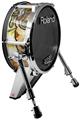 Skin Wrap works with Roland vDrum Shell KD-140 Kick Bass Drum Airship Pirate (DRUM NOT INCLUDED)