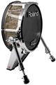 Skin Wrap works with Roland vDrum Shell KD-140 Kick Bass Drum The Sabicu (DRUM NOT INCLUDED)