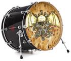 Vinyl Decal Skin Wrap for 20" Bass Kick Drum Head Airship Pirate - DRUM HEAD NOT INCLUDED