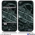 iPhone 4 Decal Style Vinyl Skin - The Nautilus (DOES NOT fit newer iPhone 4S)