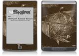 The Sabicu - Decal Style Skin (fits Amazon Kindle Touch Skin)
