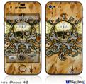 iPhone 4S Decal Style Vinyl Skin - Airship Pirate