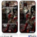 iPhone 4S Decal Style Vinyl Skin - Exterminating Angel