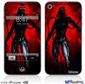 iPhone 4S Decal Style Vinyl Skin - Shell