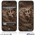 iPhone 4S Decal Style Vinyl Skin - The Temple