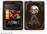Willow Decal Style Skin fits 2012 Amazon Kindle Fire HD 7 inch